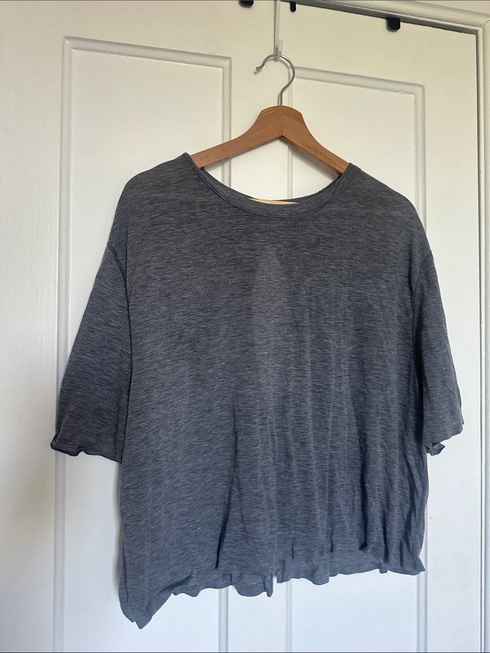 Lululemon Boxy Grey Tee